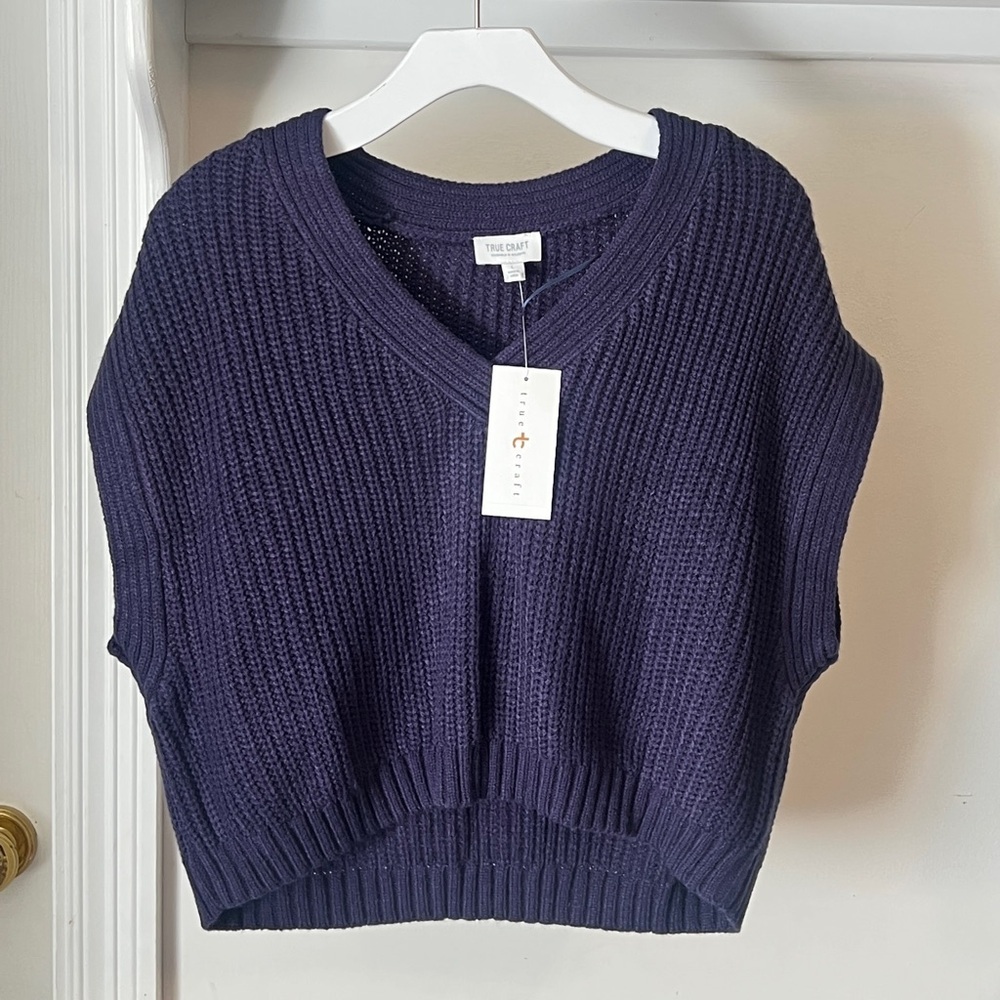 FINAL PRICE NWT True Craft Sweater Vest